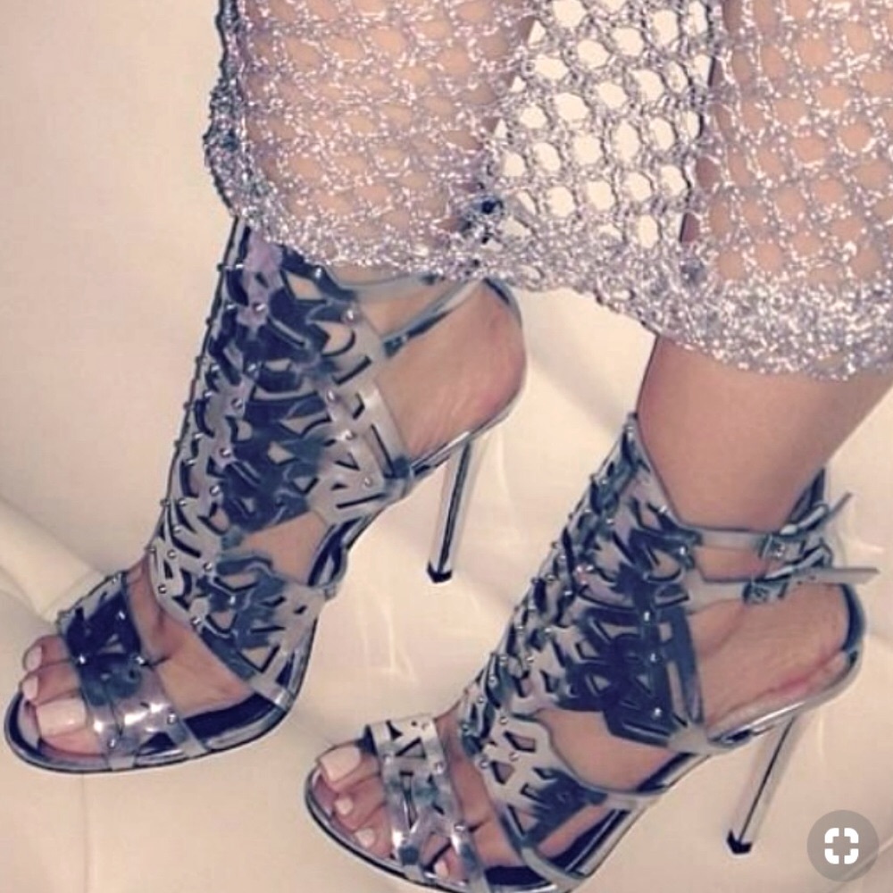 💥 BRIAN ATWOOD Laconica Silver Heels 6